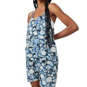 Free people hot shot romper large nwt